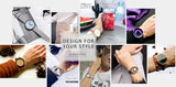 NEW Creative Quartz Watches Men Top Fashion Brand Casual Stainless steel Mesh Band Unisex Watch Clock Male female Gentleman gift
