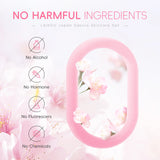 4pcs sakura skincare set mild non-irritating nourishing moisturizing cleanser serum eye cream face cream set