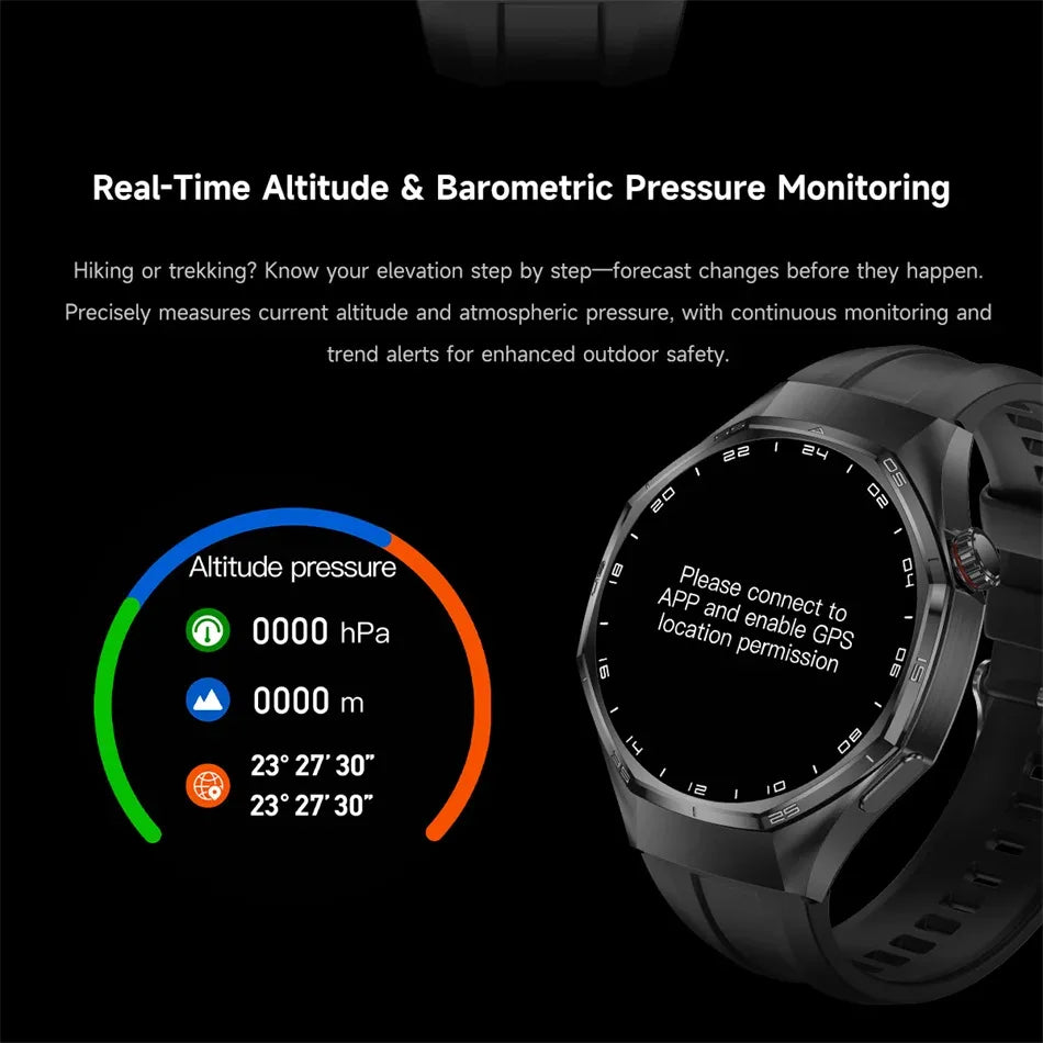 2026 New Upgrade Watch 6 Max GPS Workout Tracking Heart Rate Blood oxygen AMOLED Bluetooth Call Sport Waterproof Smart Watch - Wear444