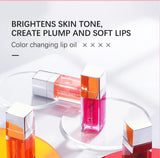 Hot Clear 6ml Crystal Jelly Moisturizing Lip Oil Plumping Lip Gloss Sexy Plump Lip Glow Oil Tinted Lip Plumper Lips Makeup