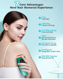 Laser Machine to Remove Hair Brown Laser Home Body Ipl Hair Remover Ice Cooling Portable Permanent Woman Hair Removal