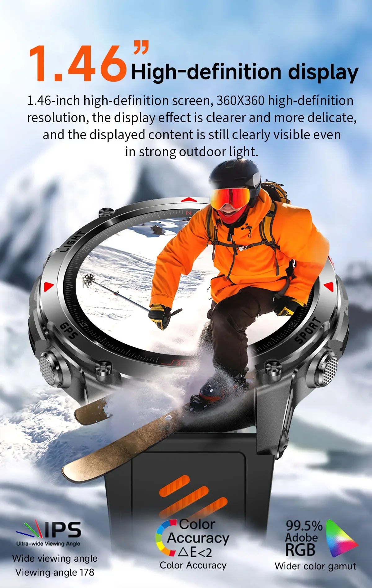 2025 New Women's Fashion Sports Smart Watch Built in GPS 3ATM Waterproof Bluetooth Call Health Monitoring Smartwatches For Women - Wear444