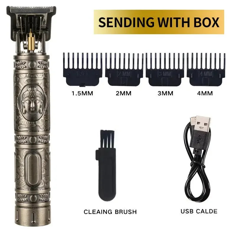 Mini Hair Trimmer Machine Wireless Electric Hair Clipper Beard Shaver Men Hair Cutting Machine Barber For Men Haircut Style