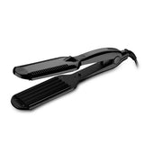Electronic Hair Curling Irons Curler Straighteners  Titanium Corrugated Crimper Waves Iron Tools