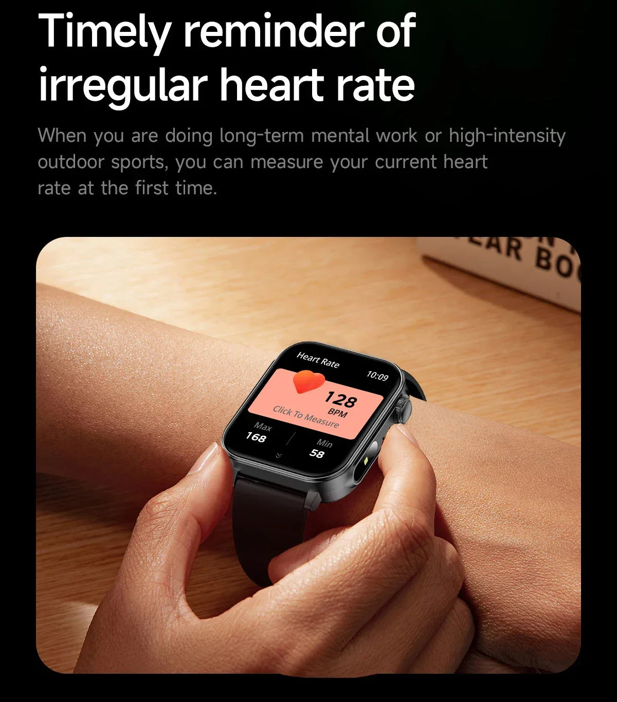 COLMI P80 Type-c Smartwatch Men Women Health Manager Bluetooth Call IP67 Waterproof Flashlight Smart Watch For Xiaomi iOS Phone - Wear444