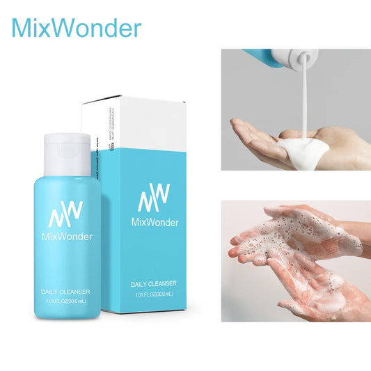 MixWonder Daily Cleanser - Hydrating, Deep Cleansing, Oil Control Face Wash for All Skin Types -Gentle & Non-Irritating Skincare