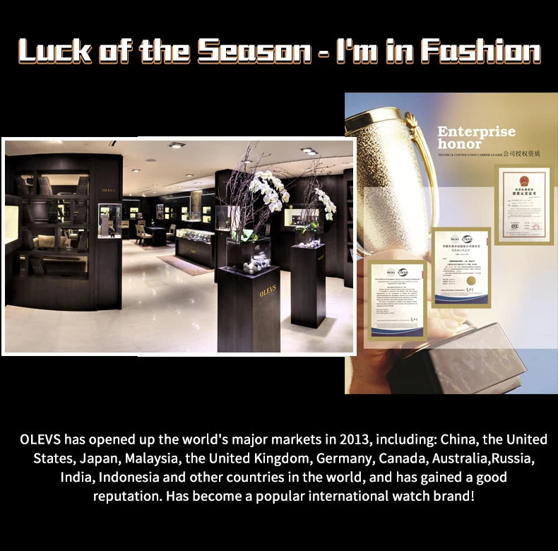 OLEVS Blue Sport Watch - Luminous Rubber Band Athletic