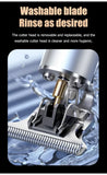Electric Hair Clipper Rechargeable Haircut Machine Waterproof Hair Trimmer Usb Rechargeable Shaver