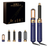 5-in-1 Hairstyling Tool is a revolutionary hair styling machine that combines the power of a hair dryer, straightener, curler,vo