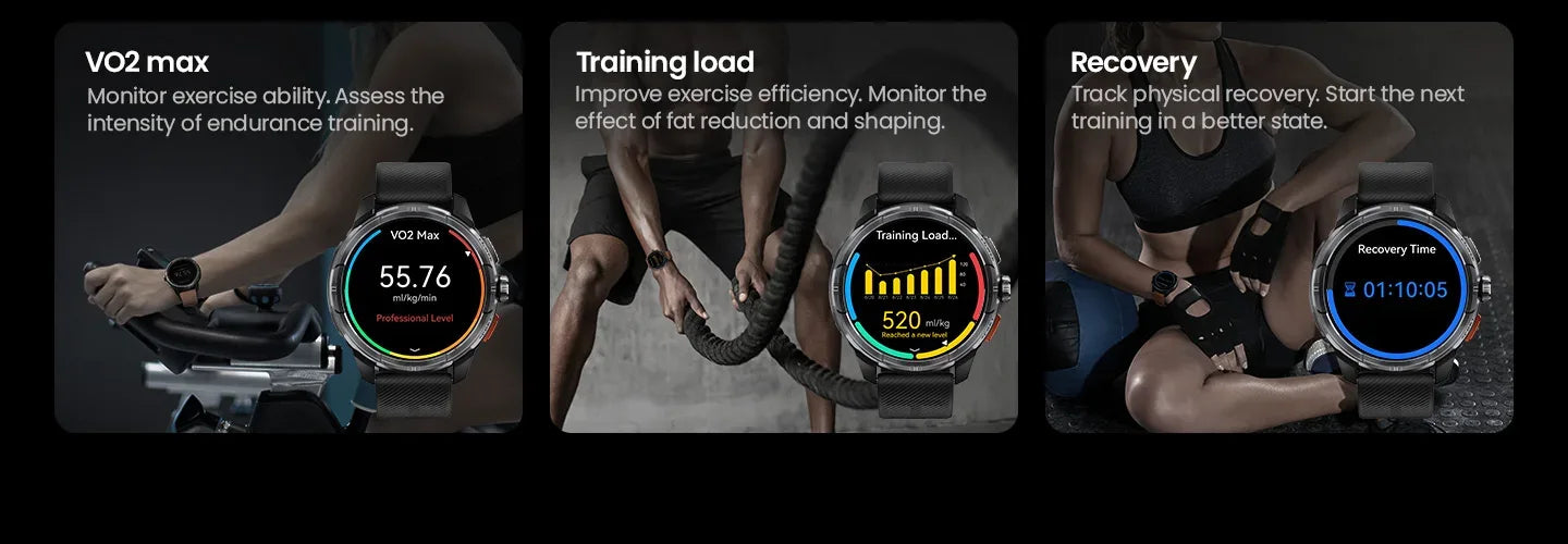 HAYLOU Solar Ultra GPS Smartwatch 1.6” AMOLED Display 5ATM Waterproof Built-in GPS Bluetooth Phone Calls Sports Smart Watch - Wear444