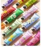 10pcs Fruit and Flower Fragrance Hand Cream Moisturizing Refreshing Nourishing Improving Roughness Hands Skin Care Products