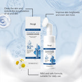 Hyaluronic Acid Cleansing Foam Gentle Moisturizing & Nourishing Oil Control Brightening Rejuvenation Face Wash Foam Face Cleanse