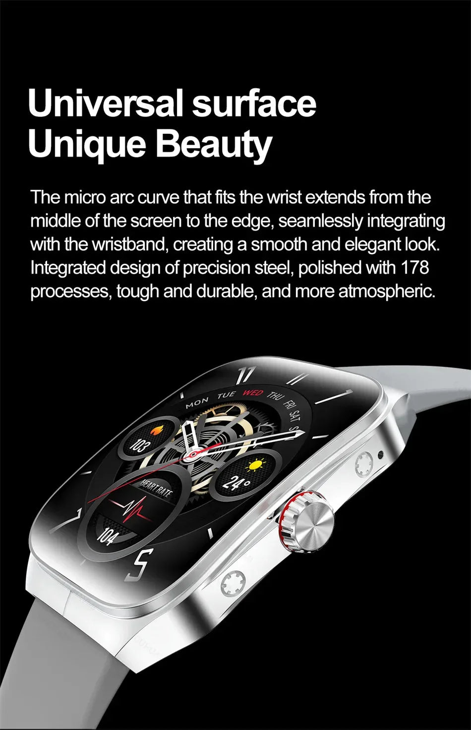 2025 NFC Smartwatch AMOLED Screen Always show Time Bluetooth Call Series 9 Clock Custom Dial Men Sport Health Women Smart Watch - Wear444