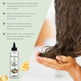 Hair Growth Essential Oil Shiny Strengthen Improve Breakage Dryness Soft Smoothing Lightweight Nourishing Rejuvenating Serum Oil
