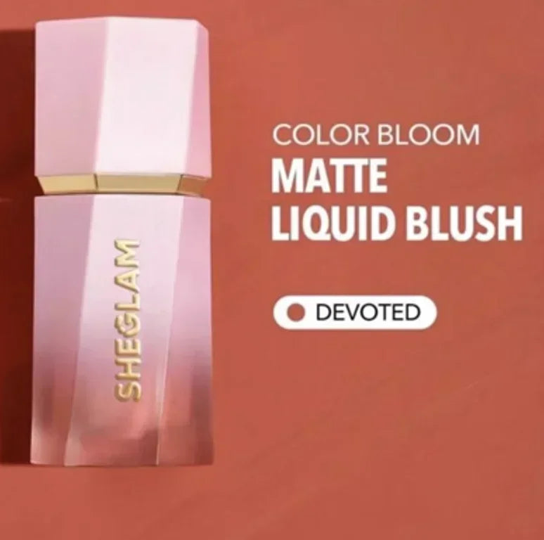 sheglam Blush Liquid Cheek Blush Eyes&lips Makeup Blush Stick Gel Cream Waterproof Multi-purpose Cosmetics with Sponge