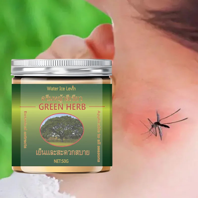 Herbal Body Cream, Care Cream Containing Glycerin and Mint Extract, Suitable for All Skin Types of Moisturizing Massage Cream, Fresh Smell