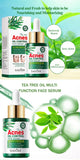 Tea Tree Oil Moisturizer Face Body Skin Care Reducing Acne Scars Repair Facial Serum Oil Control Pores Shrinking Clear Skin