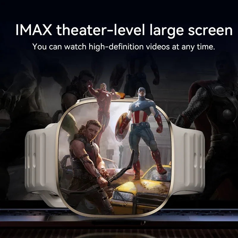 Original M99 Smartwatch 2.4 inch Amoled Screen insert 4G/5G Sim Card GPS WIFI 190° Rotating Camera Game Android 10.0 Smart Watch - Wear444