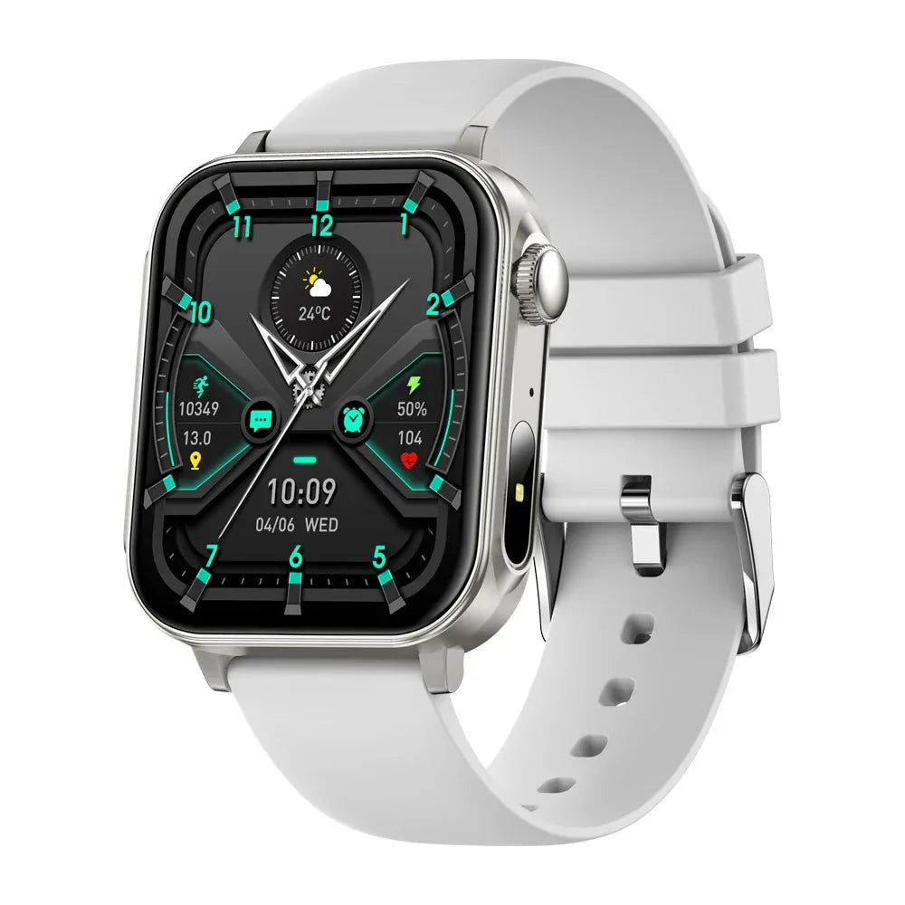 COLMI P80 Type-c Smartwatch Men Women Health Manager Bluetooth Call IP67 Waterproof Flashlight Smart Watch For Xiaomi iOS Phone - Wear444