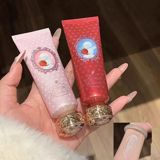 Flower Knows Strawberry Cupid Scented Hand Cream Moisturising & Nourishing Skin Care Lotions For Women Whitening Cream 50ml