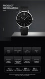 Top Brand Luxury Quartz Watches for Men Fashion Simple Leather Belt Mens Watch Casual Business Male Clock Gift Relogio Masculino