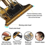 2023 Hot Sale Hair Cutting Machine Barber For Men Professional Hair Trimmer Wireless Electric Hair Clipper Men Beard Shaver