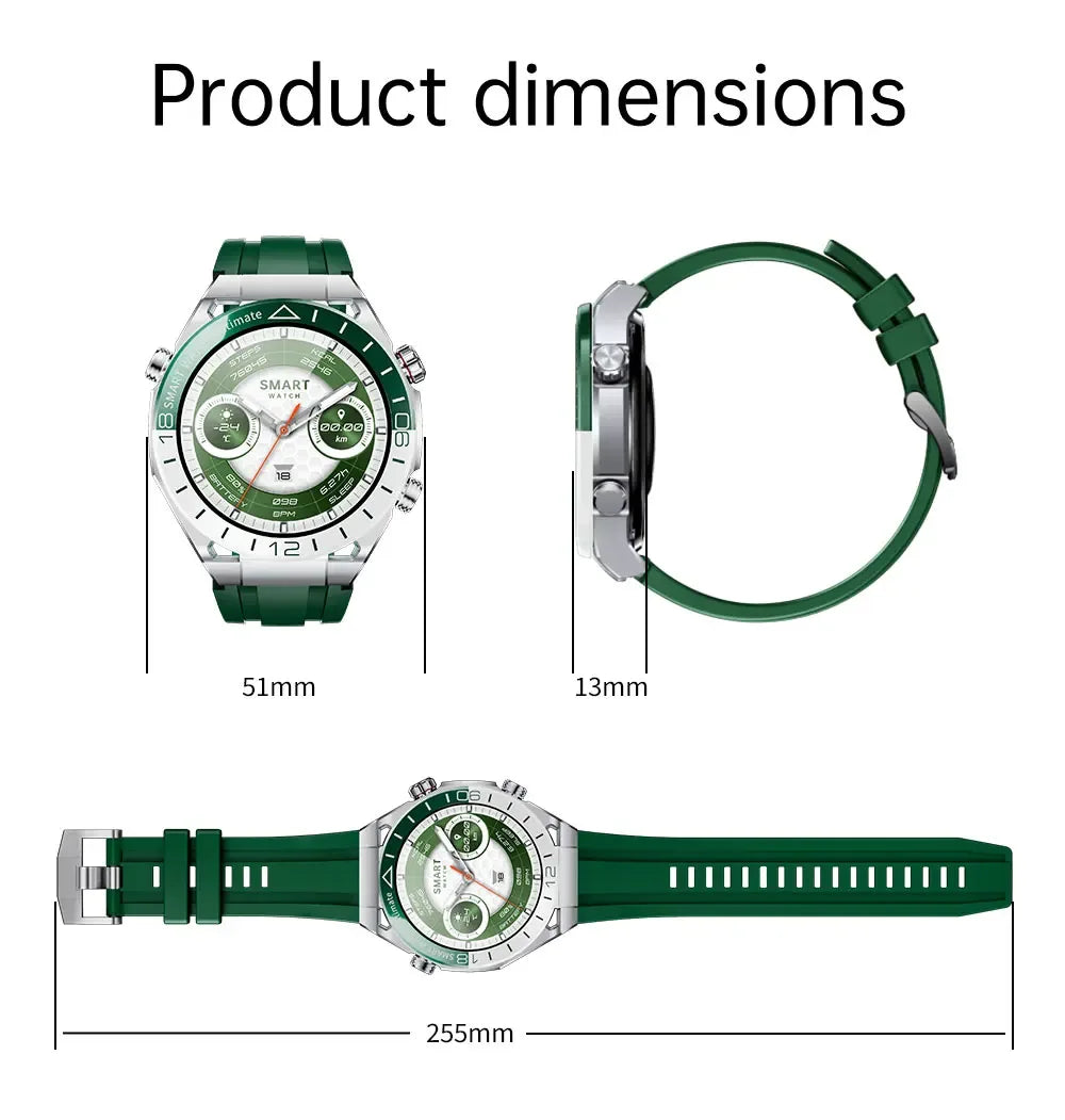 Hotsale Smartwatch Women Men Lady Gifts 1.53” HD AMOLED GPS NFC Bluetooth Phone Calls Sports Smart Watches For Man Waterproof - Wear444