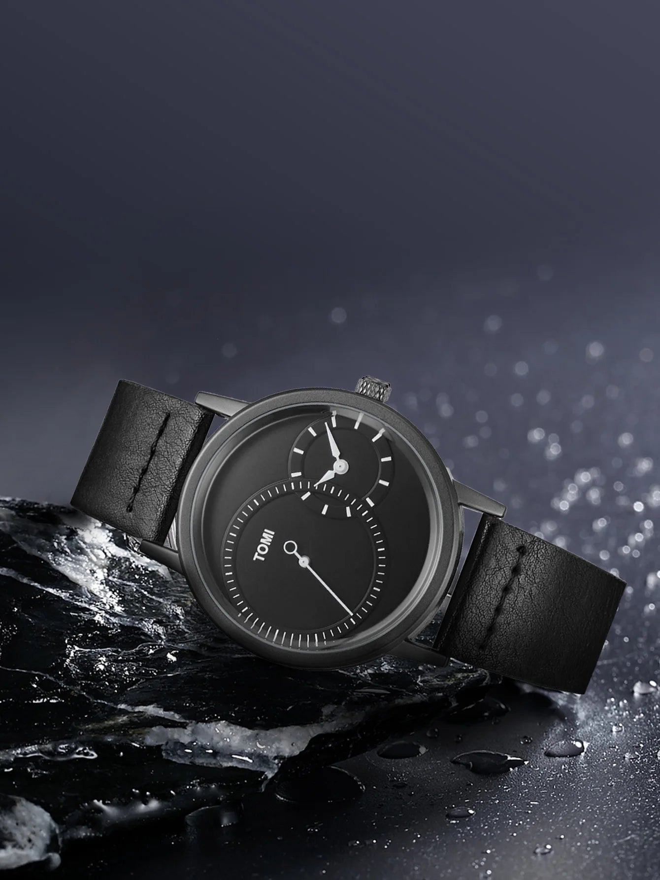 Elegant Watch for Men Simple Style Men Quartz Wrist Watches Casual Leather New Wristwatch Minimalist Black White Brown Man Clock