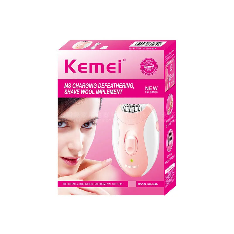 Electric hair removal device, waterproof and private trimmer, compact and portable shaver