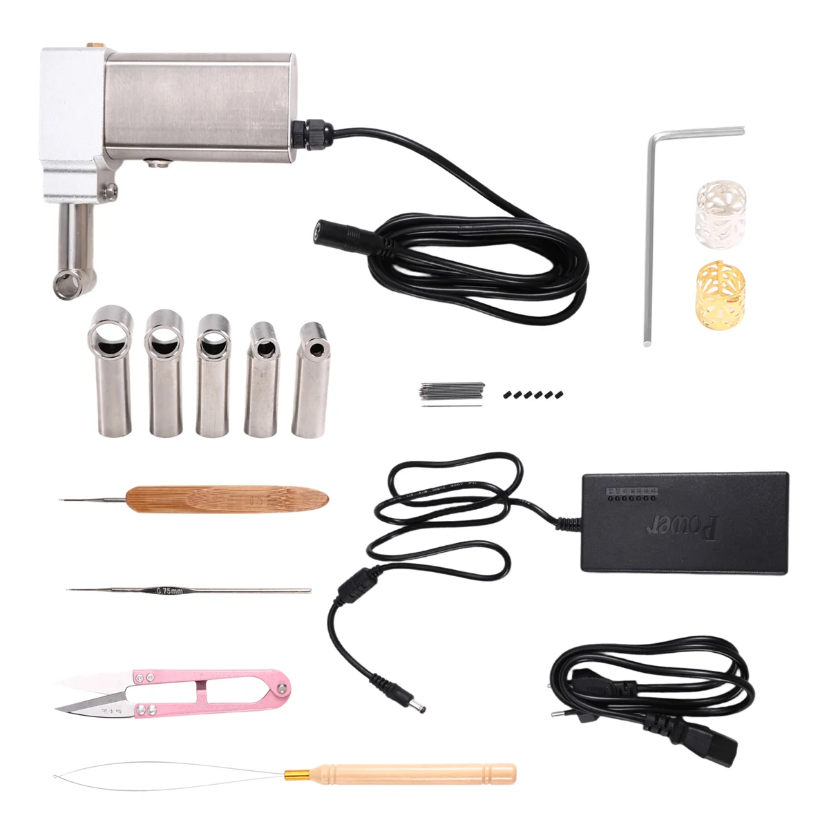NEW Instant Dreadlocks Hair Making Machine Easy DIY Semi-Automatic Dreadlock Machine for Long Human Hair EU Plug US Plug