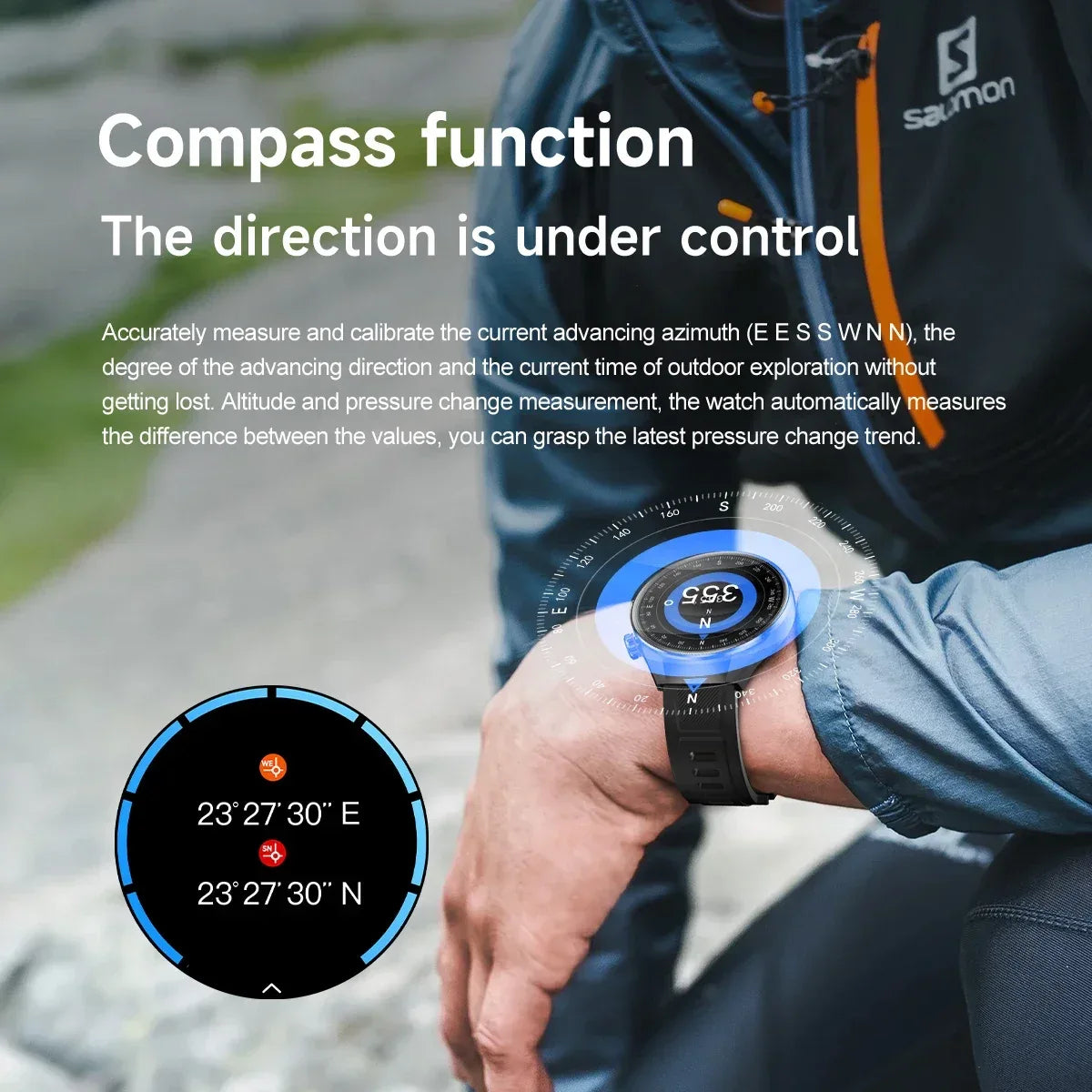 2025 New Originl Watch G5 PlUS Smart Watch 1.75" HD AMOLED Screen GPS track Heart Rate Bluetooth Call Compass Smartwatch for Men - Wear444