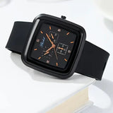 [Popular Choice] Minimalist Sports Quartz Watch for Men and Women - Fashion Analog Silicone Strap