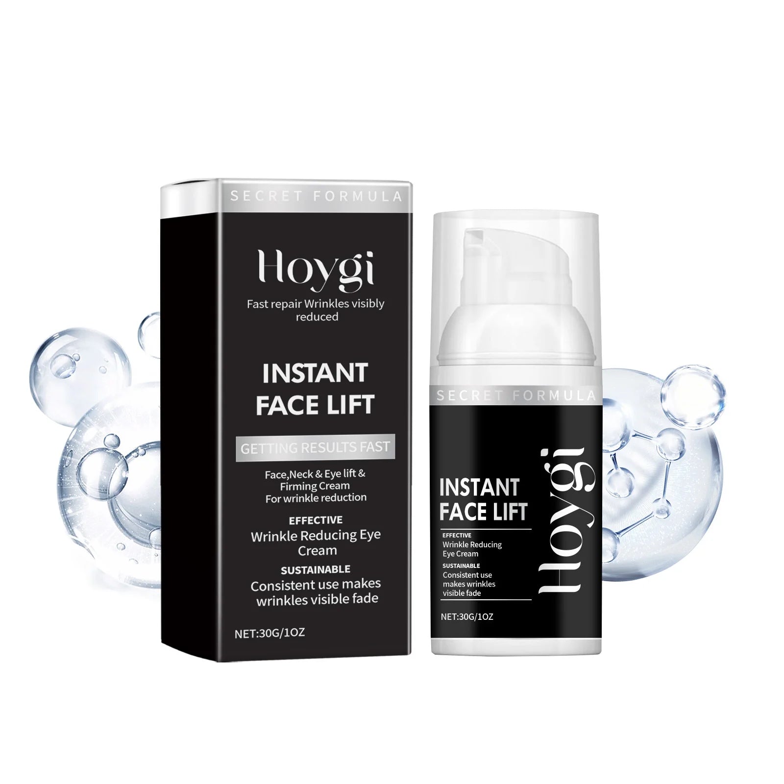 Hoygi Eye Care Cream 30g Hydrating and Nourishing for Under Eyes Reduces Dryness and Fine Lines Appearance Lightweight Soothing