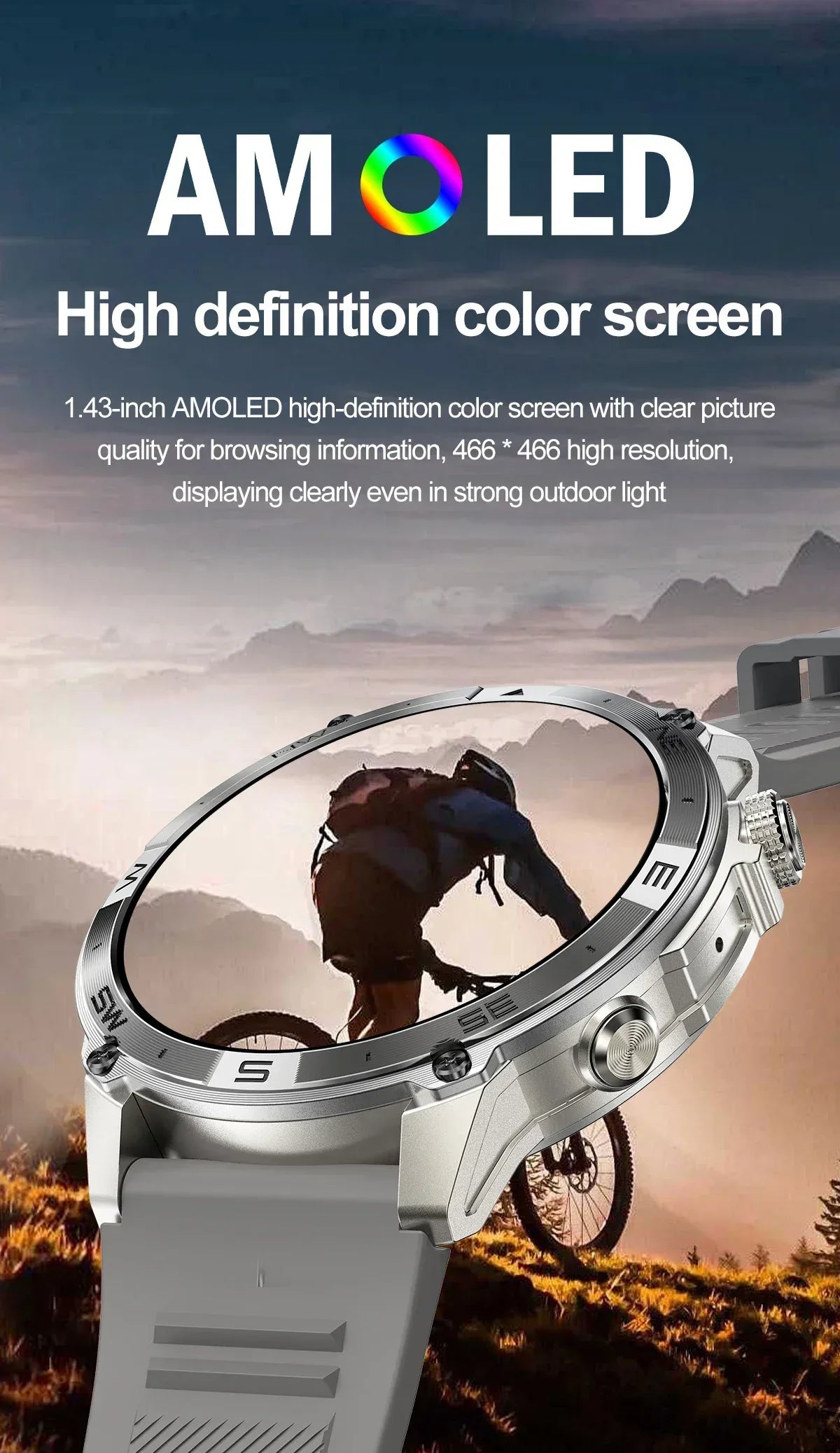2025 NEW T-Rex Ultra GPS Smart Watch 5 ATM Waterproof Built-in Dual-band GNSS Compass Military Sport Smartwatch Men 2025 New - Wear444