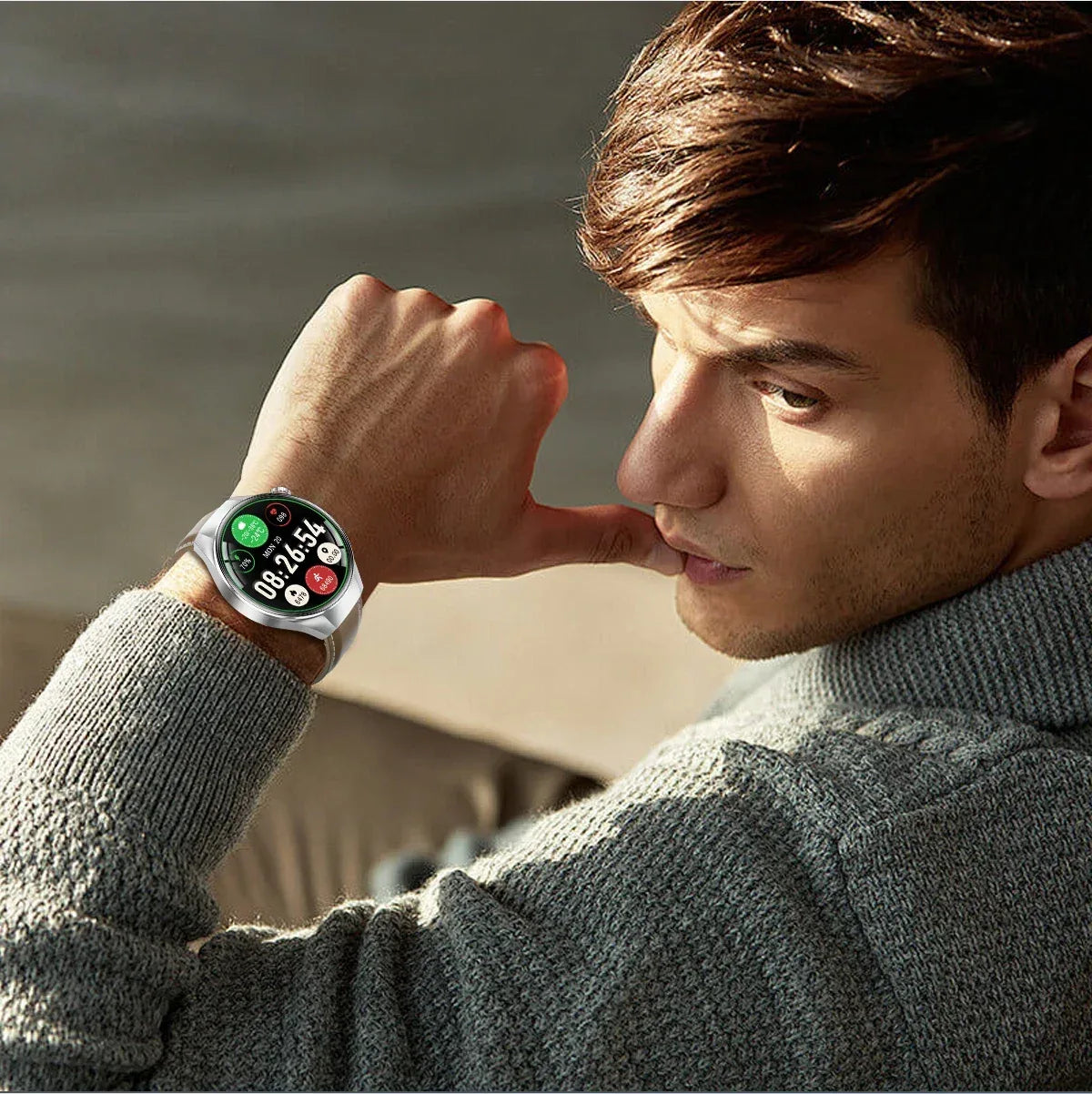 2025 New Originl Watch G5 PlUS Smart Watch 1.75" HD AMOLED Screen GPS track Heart Rate Bluetooth Call Compass Smartwatch for Men - Wear444