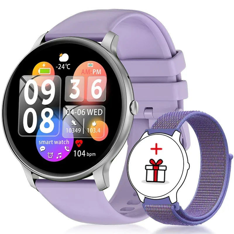 2025 New Smart Watch Women Men Bluetooth Call Sports Fitness Watches Heart Rate Health Monitor Smartwatch Ladies For Android iOS - Wear444