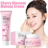 Sakura Lazy Cream Lightening Nourishing Brightening Skin Tone Natural Makeup Moisturzing Facial Cream