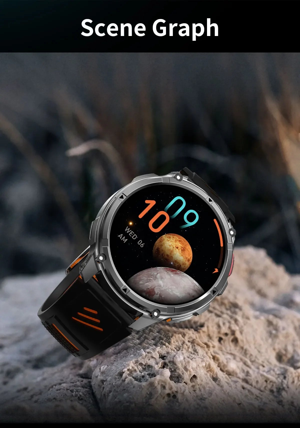 2026 New T-REX 3 PRO 1100mAh Large Battery Smart Watch 10ATM Waterproof GPS 1.7" HD AMOLED Call Sports Flashlight Smartwatch Men - Wear444