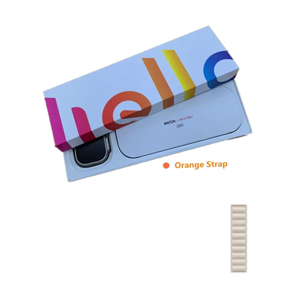 2025 Newest Smart Watch H14 Ultra Plus Hello Watch 3 Series Amoled Screen 49mm Heart Rate Music Sport Mode Smartwatch Men Women - Wear444