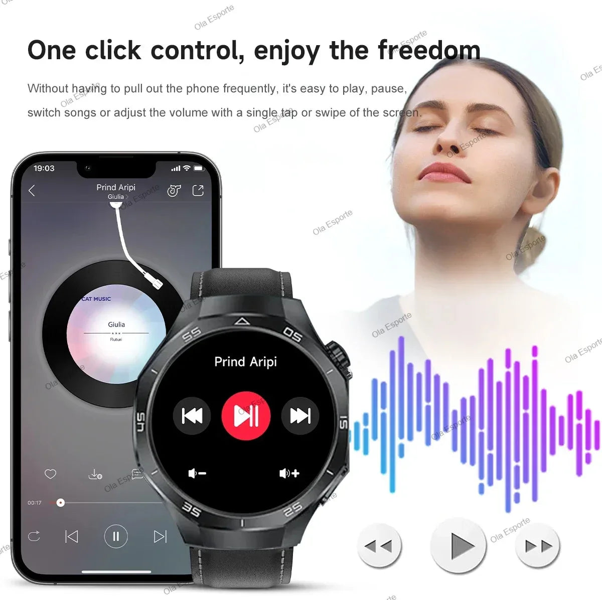 2026 Watch 5 Pro GPS Track Smart Watch Men 360*360 AMOLED Screen BT Call Fitness IP68 Waterproof Health Monitor Man Smartwatches - Wear444
