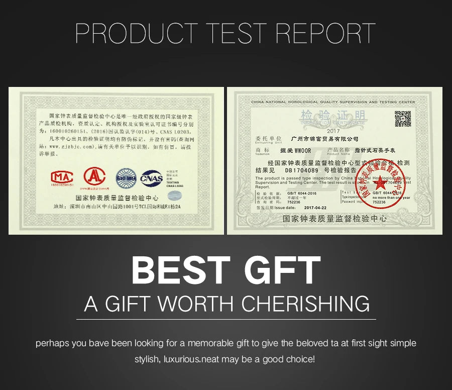 WWOOR Luxury Rectangle Watch - Ultra-Thin Stainless Steel Sport Timepiece