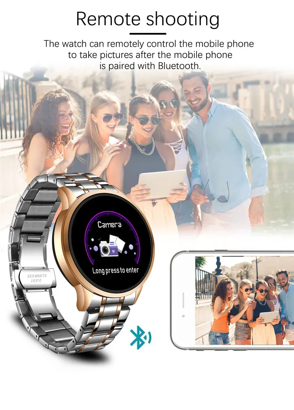 2025 New Men's Smart Watch 1.3" AMOLED HD Screen GPS Exercise Tracking Heart Rate Bluetooth Call Fashion Women's Smart Watch - Wear444