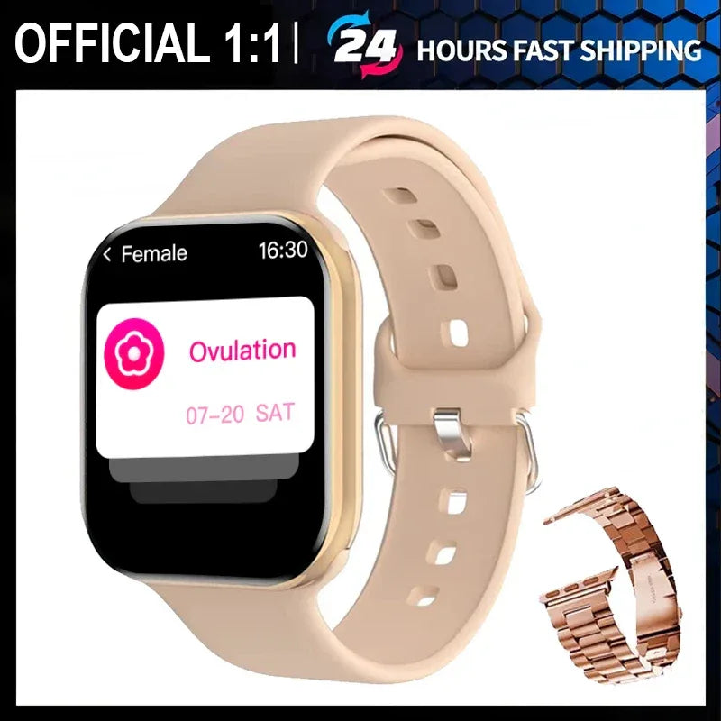 2025 New Series IW9 Watch 9 GPS Track Smart Watch Men Woman HD Bluetooth Call IP68 Waterproof Sports Smart Watch For Android IOS - Wear444