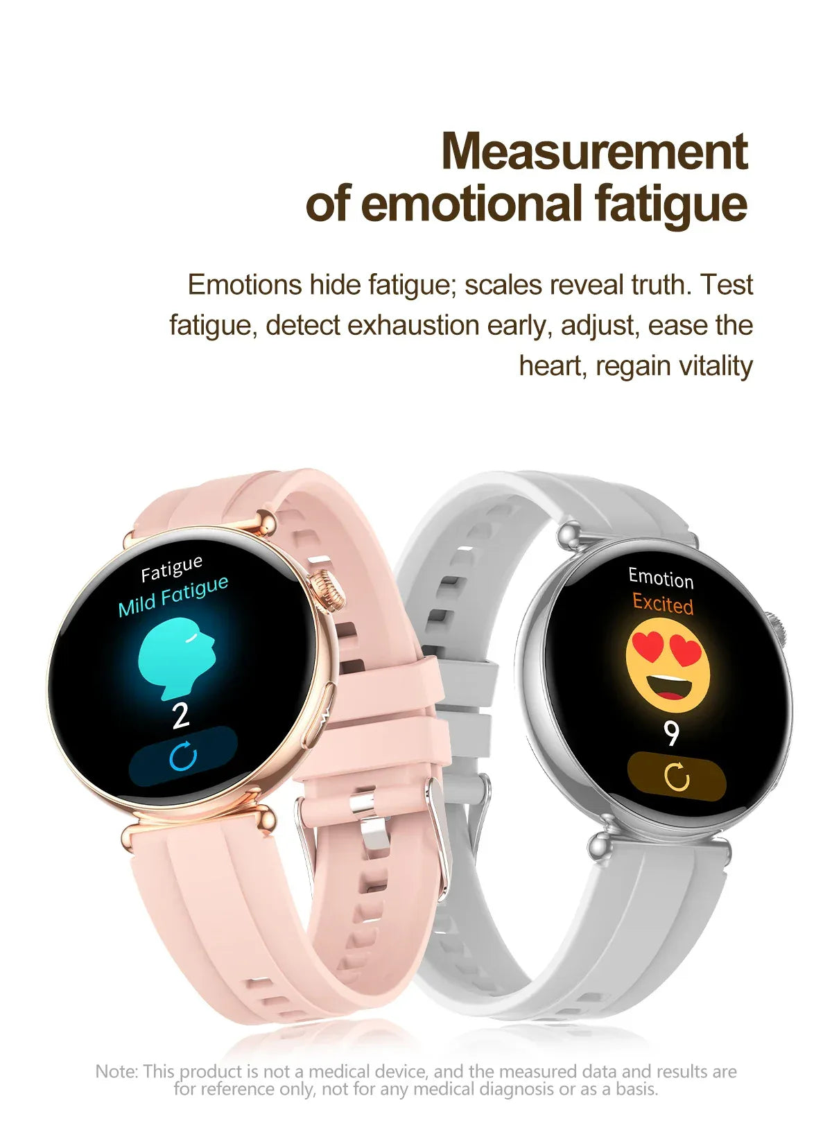 2026 New Women AI Smart Diagnosis Smart Watch HRV+ECG Uric Acid Blood Oxygen Health Monitor IP68 Waterproof Sports Smartwatches - Wear444