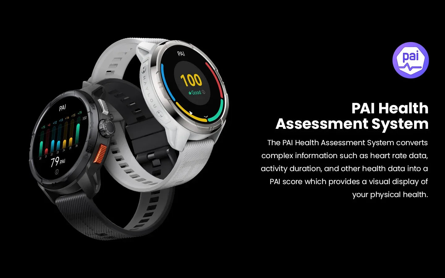 HAYLOU Solar Ultra GPS Smartwatch 1.6” AMOLED Display 5ATM Waterproof Built-in GPS Bluetooth Phone Calls Sports Smart Watch - Wear444