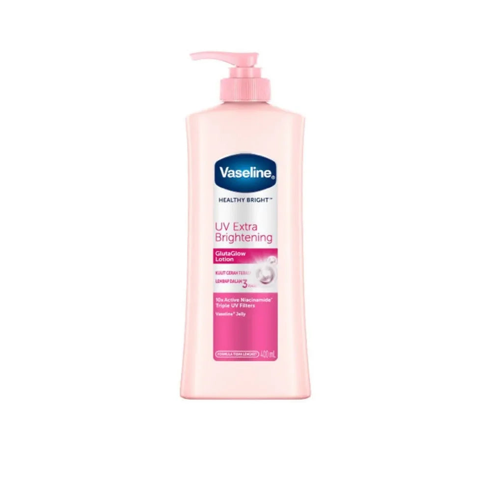 Vaseline Healthy Bright UV Extra Brightening Gluta Glow Body Lotion 400ml
