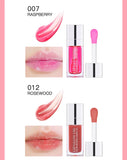 Hot Clear 6ml Crystal Jelly Moisturizing Lip Oil Plumping Lip Gloss Sexy Plump Lip Glow Oil Tinted Lip Plumper Lips Makeup
