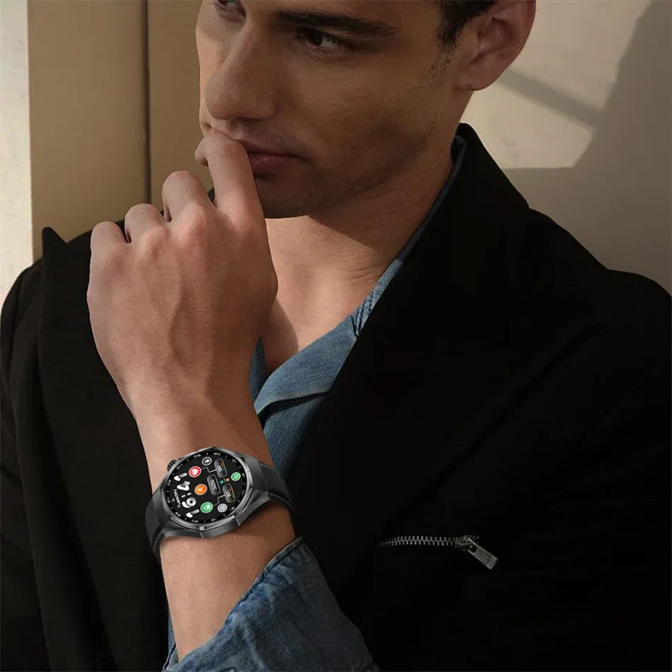 2026 New Upgrade Watch 6 Max GPS Workout Tracking Heart Rate Blood oxygen AMOLED Bluetooth Call Sport Waterproof Smart Watch - Wear444