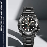 2025 new men's quartz watch fashion classic business men's watch quartz watch men's luminous calendar steel belt watch student