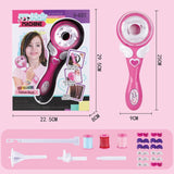 DIY Braiding Hairstyle Tool Electric Automatic Hair Braider Twist Braider Machine Weave Roller Hairstyle Machine Set Child Gift